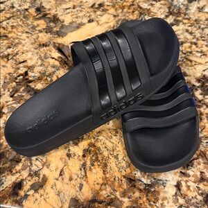 Adidas Black Slide Sandals